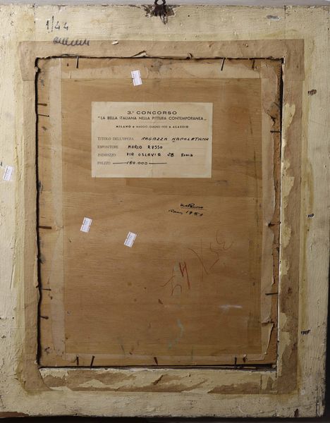 Mario Russo : Ragazza napoletana  - Asta Dipinti del XIX-XX Secolo - Associazione Nazionale - Case d'Asta italiane