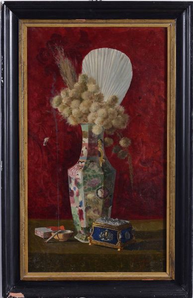 C. Dufour Natura morta  - Asta Dipinti del XIX-XX Secolo - Associazione Nazionale - Case d'Asta italiane