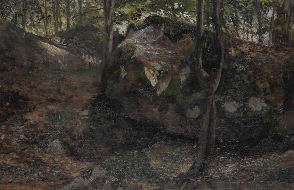 Anonimo, XX secolo Bosco  - Asta Dipinti del XIX-XX Secolo - Associazione Nazionale - Case d'Asta italiane