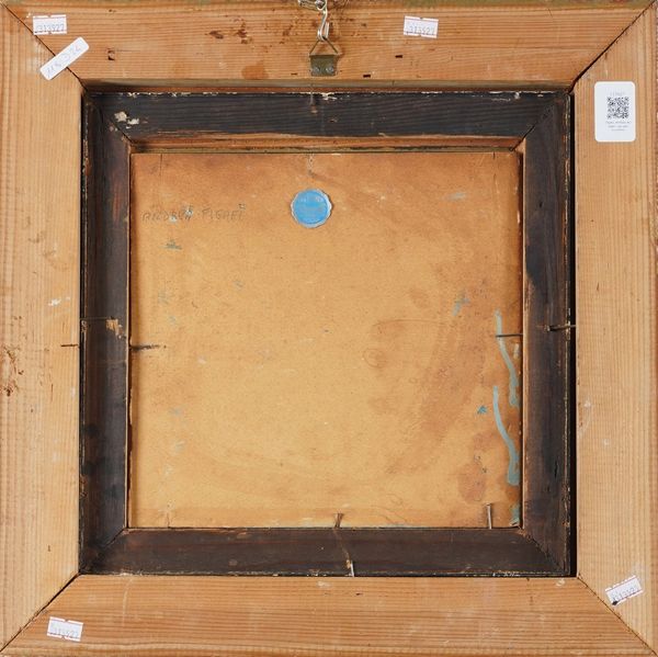 Andrea Figari : Veduta sul mare con pini marittimi  - Asta Dipinti del XIX-XX Secolo - Associazione Nazionale - Case d'Asta italiane