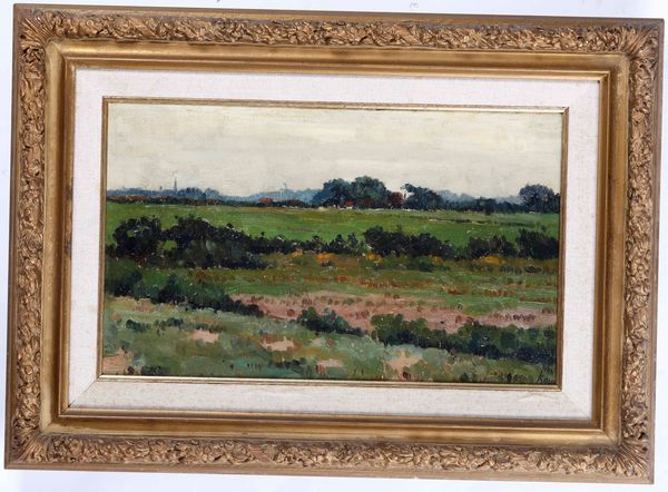 Lotto di 6 dipinti di cui 3 dello stesso autore e altri 3 diversi  - Asta Dipinti del XIX-XX Secolo - Associazione Nazionale - Case d'Asta italiane