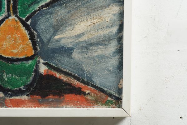 Pittore del XX secolo Paesaggio, 1954  - Asta Dipinti del XIX-XX Secolo - Associazione Nazionale - Case d'Asta italiane