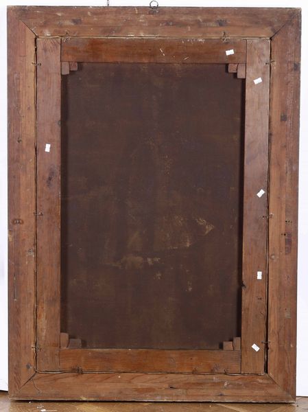 Pittore del XIX secolo Bambina con mazzo di fiori  - Asta Dipinti del XIX-XX Secolo - Associazione Nazionale - Case d'Asta italiane