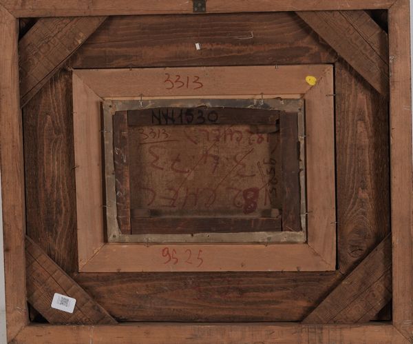 Anonimo del XIX-XX secolo Scena veneziana  - Asta Dipinti del XIX-XX Secolo - Associazione Nazionale - Case d'Asta italiane