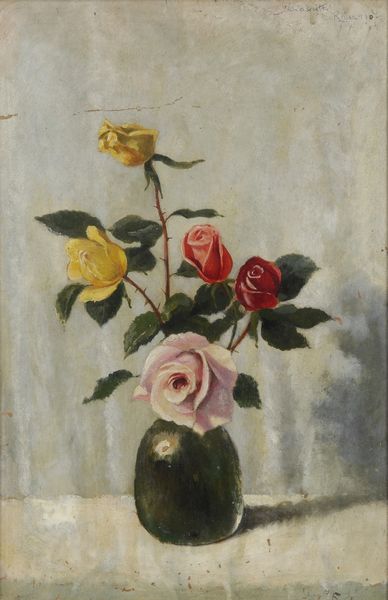 Anonimo Natura morta con rose  - Asta Dipinti del XIX-XX Secolo - Associazione Nazionale - Case d'Asta italiane