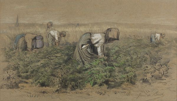 Jean de Bord : Contadine  - Asta Dipinti del XIX-XX Secolo - Associazione Nazionale - Case d'Asta italiane