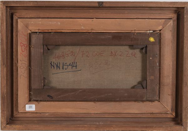 Anonimo del XIX-XX secolo Baia di Napoli  - Asta Dipinti del XIX-XX Secolo - Associazione Nazionale - Case d'Asta italiane