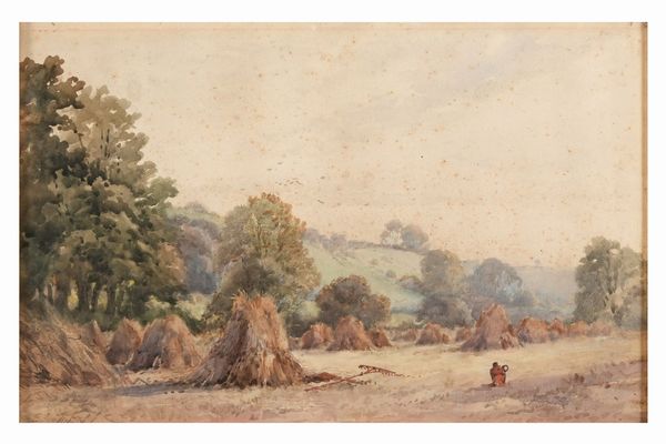 Anonimo del XIX-XX secolo Covoni  - Asta Dipinti del XIX-XX Secolo - Associazione Nazionale - Case d'Asta italiane