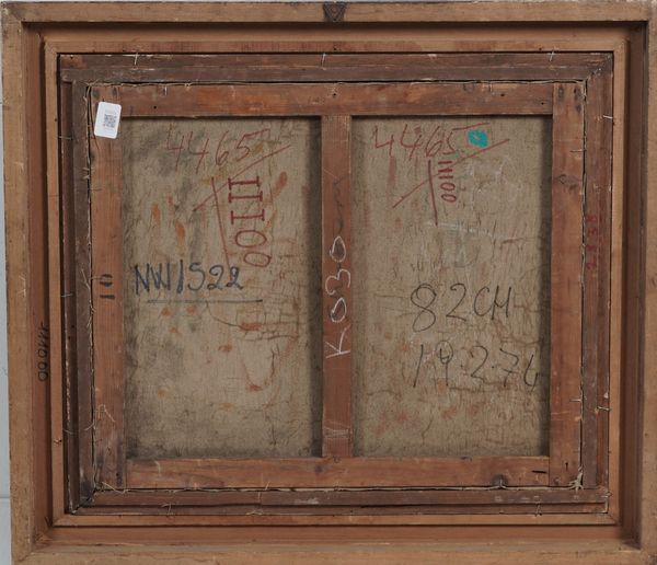 Anonimo del XIX-XX secolo Mercato mediorientale  - Asta Dipinti del XIX-XX Secolo - Associazione Nazionale - Case d'Asta italiane