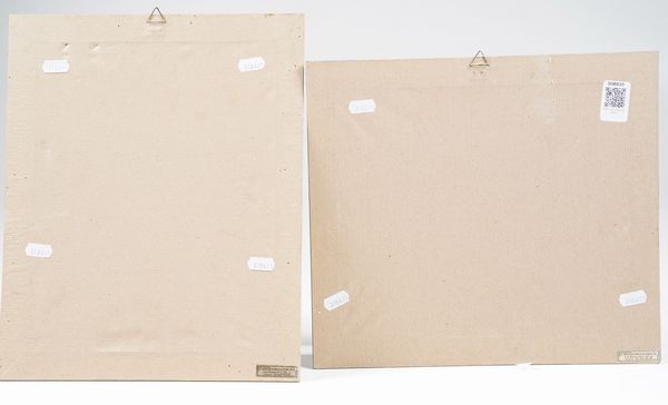 Arturo De Luca : Due dipinti ad olio su cartone  - Asta Dipinti del XIX-XX Secolo - Associazione Nazionale - Case d'Asta italiane