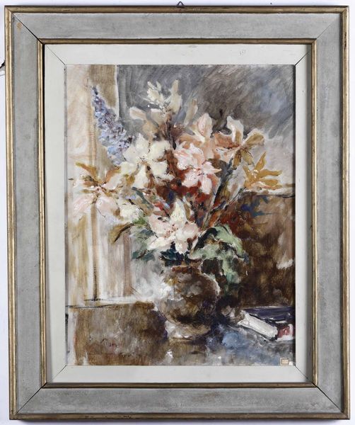 Pittore del XX secolo Natura morta  - Asta Dipinti del XIX-XX Secolo - Associazione Nazionale - Case d'Asta italiane