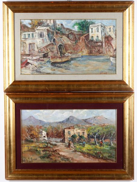 A. Rondelli Paesaggi  - Asta Dipinti del XIX-XX Secolo - Associazione Nazionale - Case d'Asta italiane