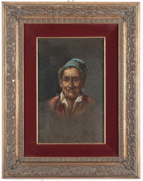 Vincenzo Pasquale Petrocelli : Uomo con pipa  - Asta Dipinti del XIX-XX Secolo - Associazione Nazionale - Case d'Asta italiane