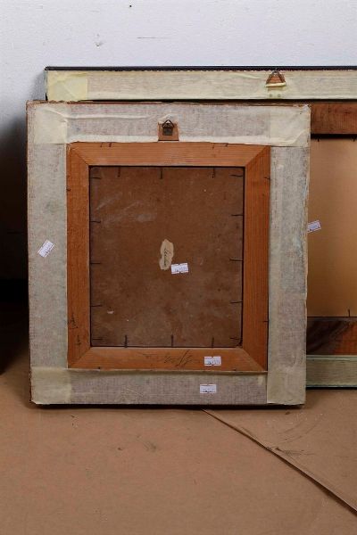 Lotto di due dipinti diversi  - Asta Dipinti del XIX-XX Secolo - Associazione Nazionale - Case d'Asta italiane