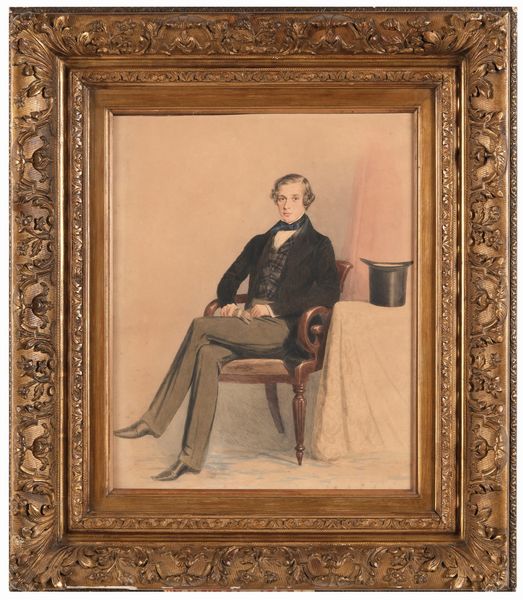 Anonimo del XIX-XX secolo Gentiluomo seduto  - Asta Dipinti del XIX-XX Secolo - Associazione Nazionale - Case d'Asta italiane