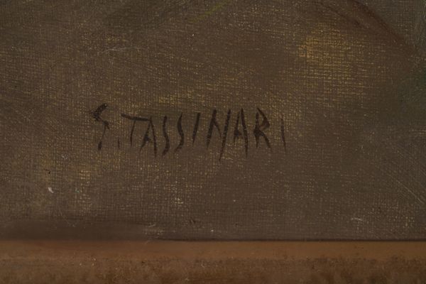 Gino Tassinari : Natura morta  - Asta Dipinti del XIX-XX Secolo - Associazione Nazionale - Case d'Asta italiane