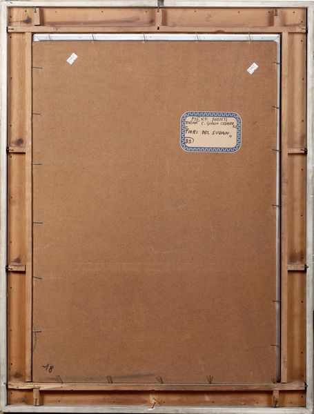 PIERO MONTI : Fiori del Sudan, 1958  - Asta Dipinti del XIX-XX Secolo - Associazione Nazionale - Case d'Asta italiane