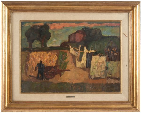 Epifanio Pozzato : Il cascinetto di Zio Ernesto, 1965  - Asta Dipinti del XIX-XX Secolo - Associazione Nazionale - Case d'Asta italiane