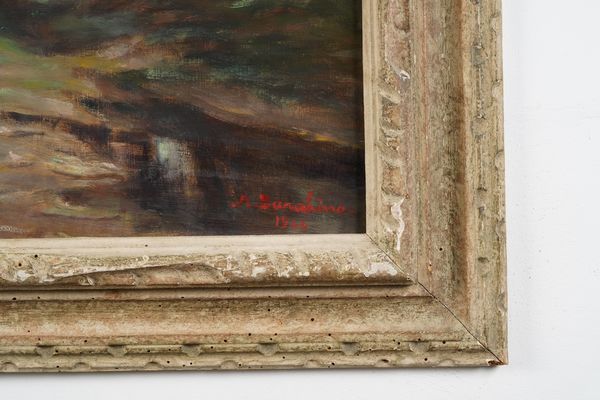 Armando Barabino : Mattino si settembre, 1946  - Asta Dipinti del XIX-XX Secolo - Associazione Nazionale - Case d'Asta italiane