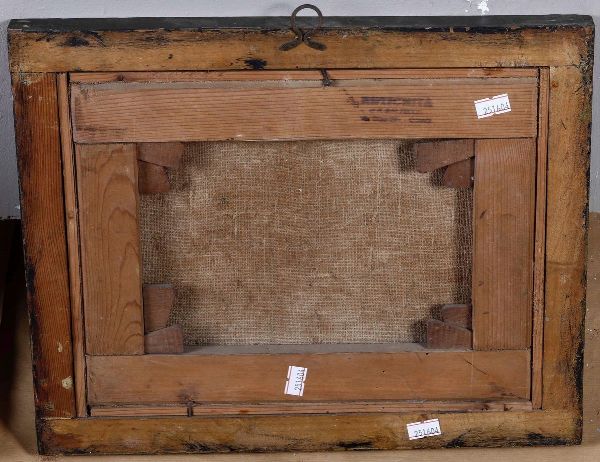 Ignoto del XIX secolo Ritorno dalla battaglia  - Asta Dipinti del XIX-XX Secolo - Associazione Nazionale - Case d'Asta italiane