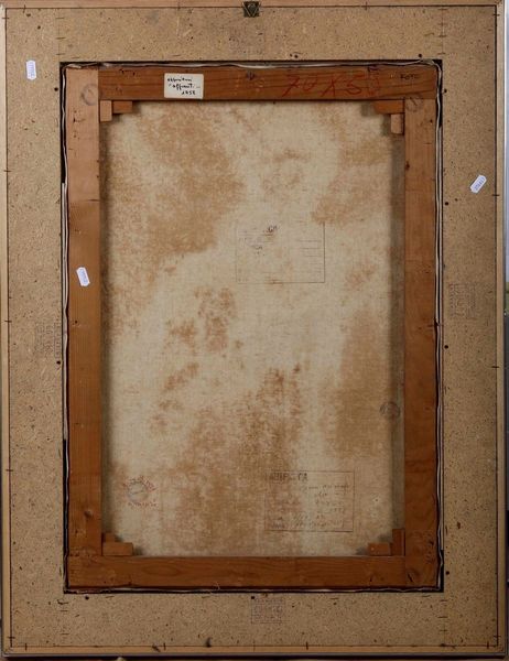 REMO BRINDISI : Oppositori affranti  - Asta Dipinti del XIX-XX Secolo - Associazione Nazionale - Case d'Asta italiane