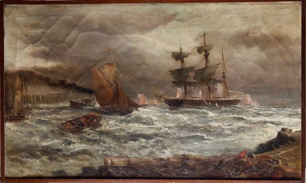 Augustus Wall Calcott : La zattera dei naufraghi  - Asta Dipinti del XIX-XX Secolo - Associazione Nazionale - Case d'Asta italiane