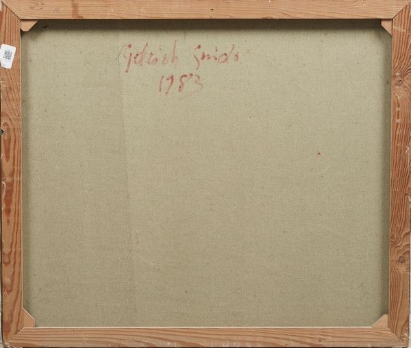 Pittore del XX secolo Veduta di paese, 1983  - Asta Dipinti del XIX-XX Secolo - Associazione Nazionale - Case d'Asta italiane