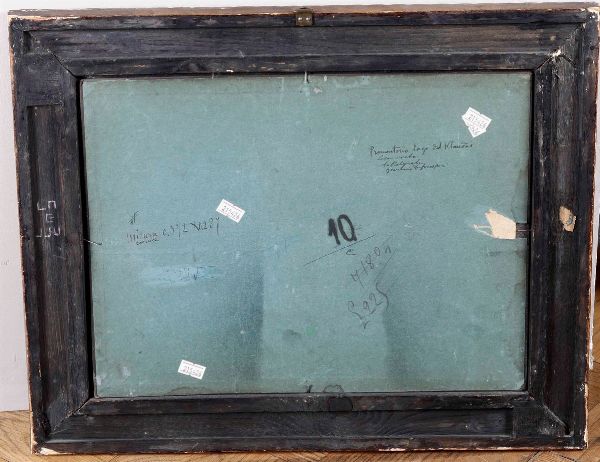 Anonimo del XX secolo Scorcio di promontorio  - Asta Dipinti del XIX-XX Secolo - Associazione Nazionale - Case d'Asta italiane