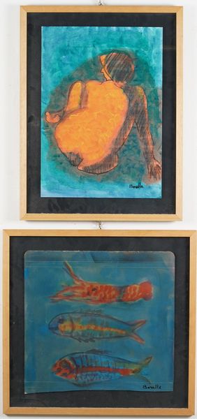 ROCCO BORELLA : Senza titolo  - Asta Dipinti del XIX-XX Secolo - Associazione Nazionale - Case d'Asta italiane