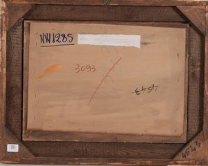 R. Meadows (XIX-XX secolo) Paesaggio con cavalli  - Asta Dipinti del XIX-XX Secolo - Associazione Nazionale - Case d'Asta italiane