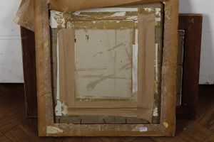 Pietro de Francisco : Cavaliere solitario  - Asta Dipinti del XIX-XX Secolo - Associazione Nazionale - Case d'Asta italiane