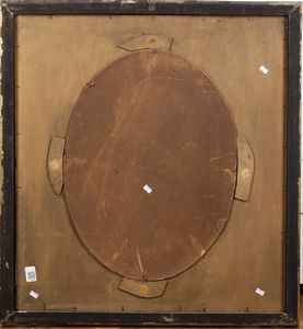 Pittore del XIX secolo Coppia di ritratti di coniugi  - Asta Dipinti del XIX-XX Secolo - Associazione Nazionale - Case d'Asta italiane