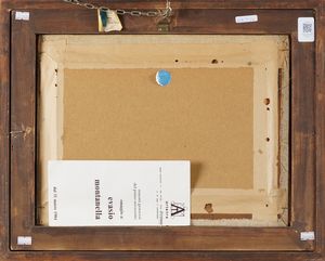 Anonimo del XIX secolo Bagnanti sulla spiaggia  - Asta Dipinti del XIX-XX Secolo - Associazione Nazionale - Case d'Asta italiane