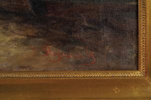 F. Rognoni Paesaggio costiero  - Asta Dipinti del XIX-XX Secolo - Associazione Nazionale - Case d'Asta italiane