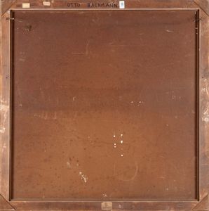 Otto Bachmann : Predica alla folla  - Asta Dipinti del XIX-XX Secolo - Associazione Nazionale - Case d'Asta italiane