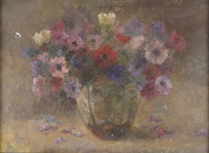 Pietro Adamo Rimoldi - Vaso di fiori