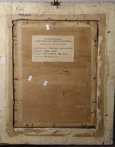 Mario Russo : Ragazza napoletana  - Asta Dipinti del XIX-XX Secolo - Associazione Nazionale - Case d'Asta italiane