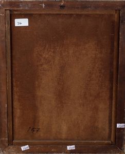 Raffaele Pontremoli : Volto duomo in due posizioni  - Asta Dipinti del XIX-XX Secolo - Associazione Nazionale - Case d'Asta italiane