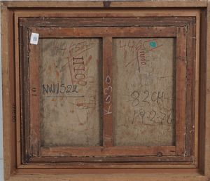 Anonimo del XIX-XX secolo Mercato mediorientale  - Asta Dipinti del XIX-XX Secolo - Associazione Nazionale - Case d'Asta italiane