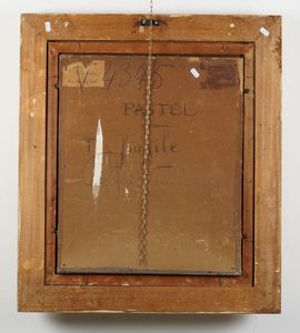 Charles Vasnier : Signora alla toilette  - Asta Dipinti del XIX-XX Secolo - Associazione Nazionale - Case d'Asta italiane