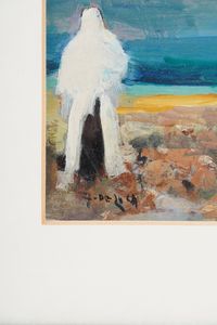 Arturo De Luca : Due dipinti ad olio su cartone  - Asta Dipinti del XIX-XX Secolo - Associazione Nazionale - Case d'Asta italiane