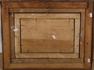 Francesco Di Marino : Due vedute con personaggi  - Asta Dipinti del XIX-XX Secolo - Associazione Nazionale - Case d'Asta italiane