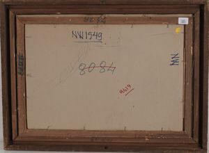 Anonimo del XIX-XX secolo Golfo di Napol  - Asta Dipinti del XIX-XX Secolo - Associazione Nazionale - Case d'Asta italiane