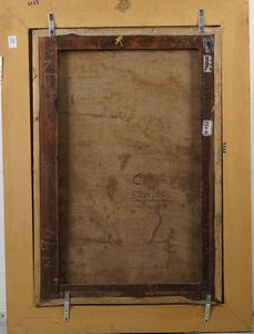 Artista del XIX secolo Donna con chitarra  - Asta Dipinti del XIX-XX Secolo - Associazione Nazionale - Case d'Asta italiane