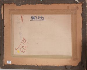 Tud Dixon (XIX-XX secolo) Paesaggio lacustre  - Asta Dipinti del XIX-XX Secolo - Associazione Nazionale - Case d'Asta italiane