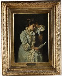 Wilhelm Friedenberg - Fanciulla che legge