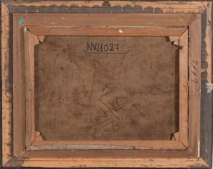 G. De Sanctis (XIX-XX secolo) Barche in porto  - Asta Dipinti del XIX-XX Secolo - Associazione Nazionale - Case d'Asta italiane