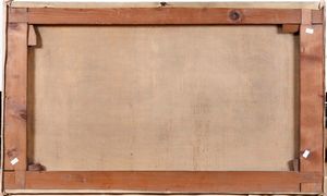 Cesare Cavaliè : Paesaggio Invernale  - Asta Dipinti del XIX-XX Secolo - Associazione Nazionale - Case d'Asta italiane