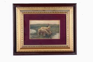 Lotto di due dipinti diversi  - Asta Dipinti del XIX-XX Secolo - Associazione Nazionale - Case d'Asta italiane