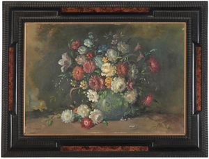 Gino Tassinari : Natura morta  - Asta Dipinti del XIX-XX Secolo - Associazione Nazionale - Case d'Asta italiane